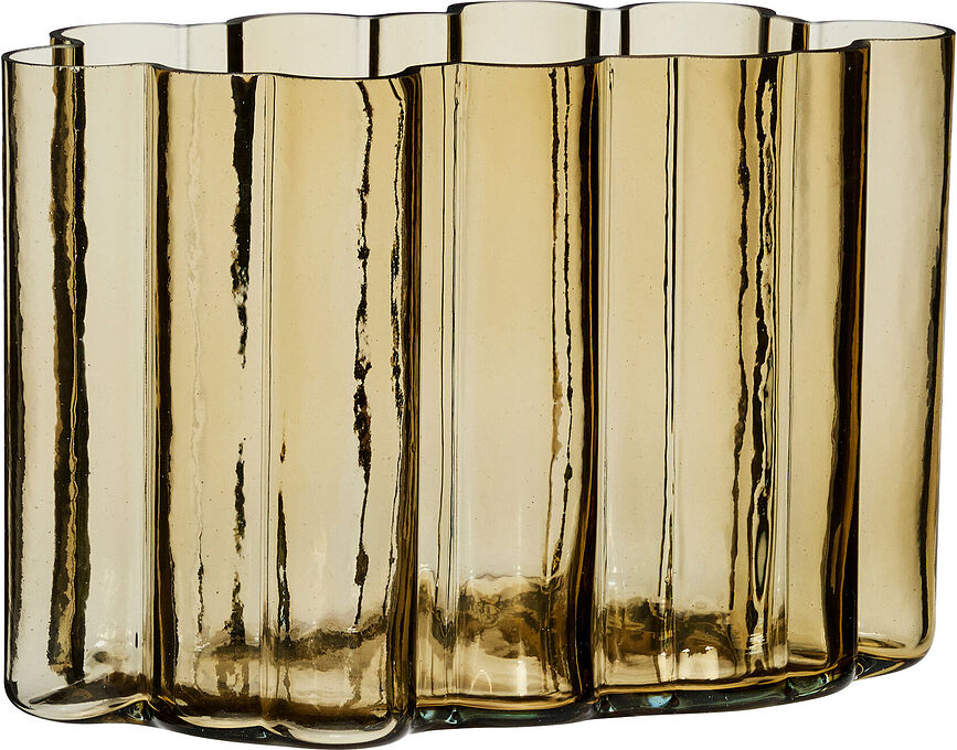 Vaso Umber 20 cm ambra