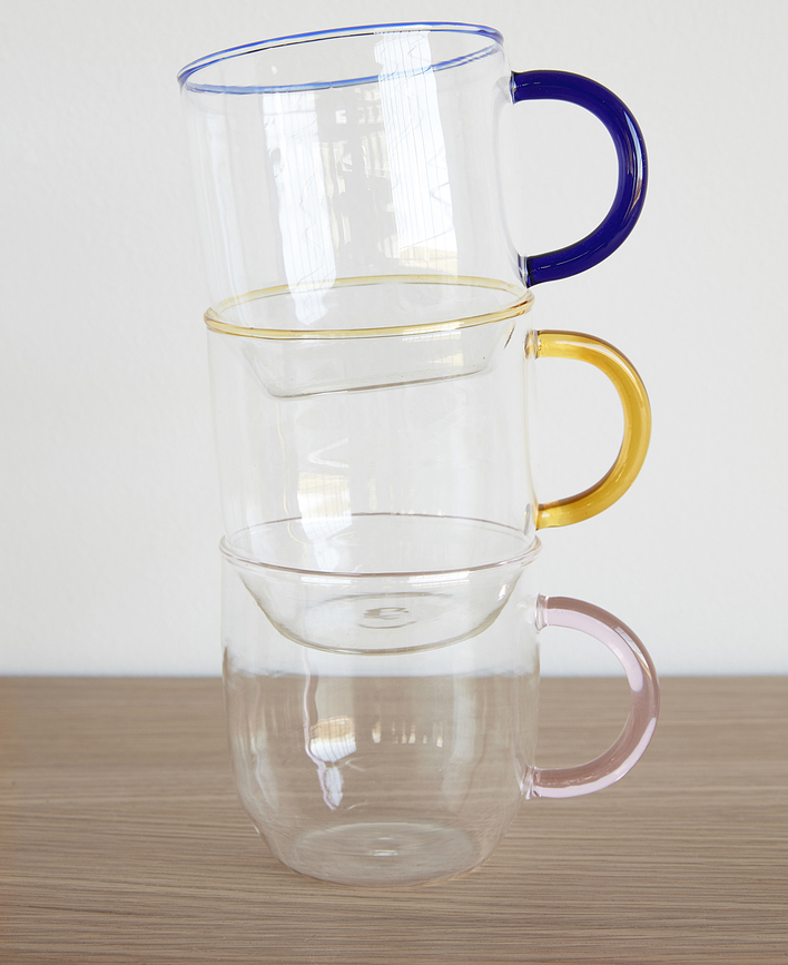 Vasos de cristal Hübsch, Pack de 4