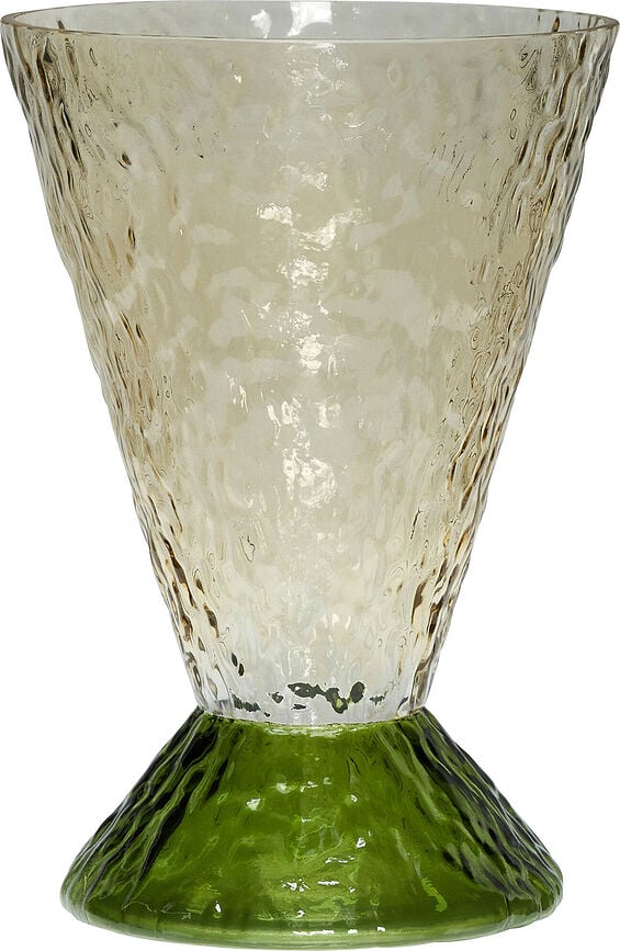 Vāze Abyss brūnīgi zaļa 29 cm