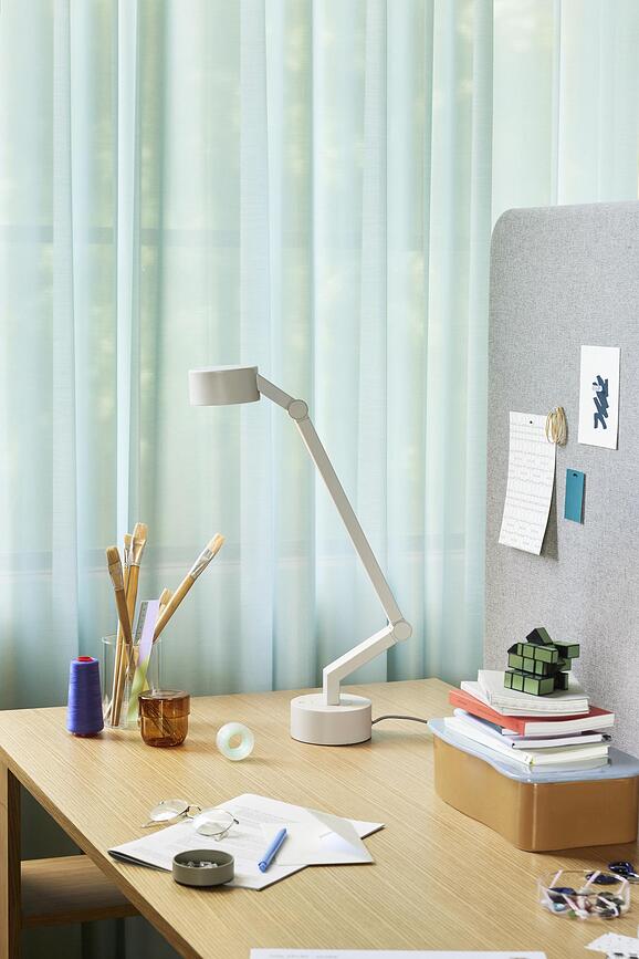 Verve Lampe de Bureau, gris clair