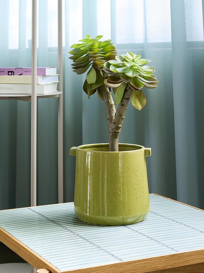 Vibe Cache-pots, verts, Lot de 2