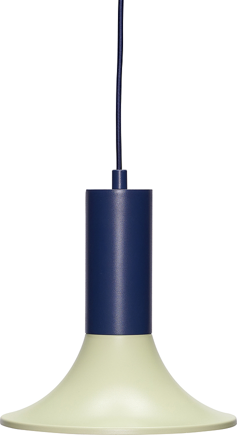 Závěsná lampa Luminary modro-světlezelená