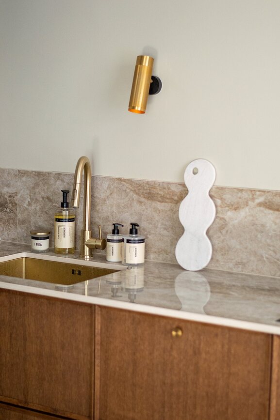 Bandeja decorativa Humdakin Oslo Marble, de mármol natural