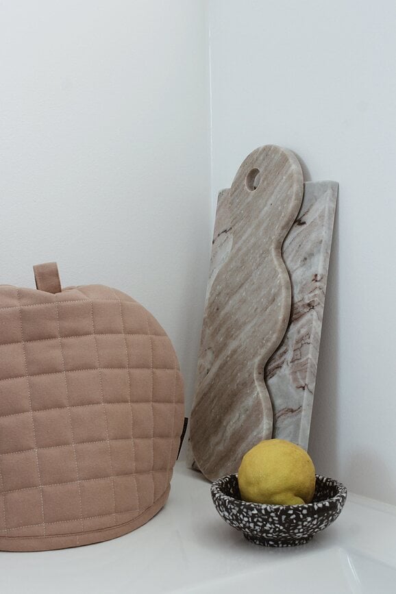 Bandeja decorativa Humdakin Oslo Marble, de mármol natural