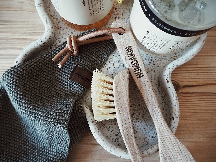 Bandeja decorativa de Terrazzo Palermo, negra