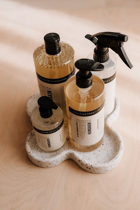 Bandeja decorativa de Terrazzo Palermo, negra