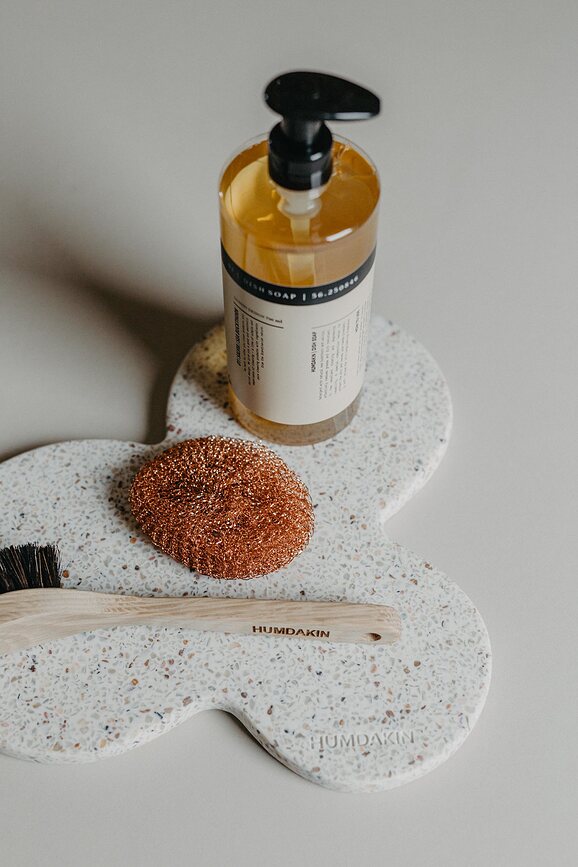 Bandeja decorativa Humdakin Milan Terrazzo, beige