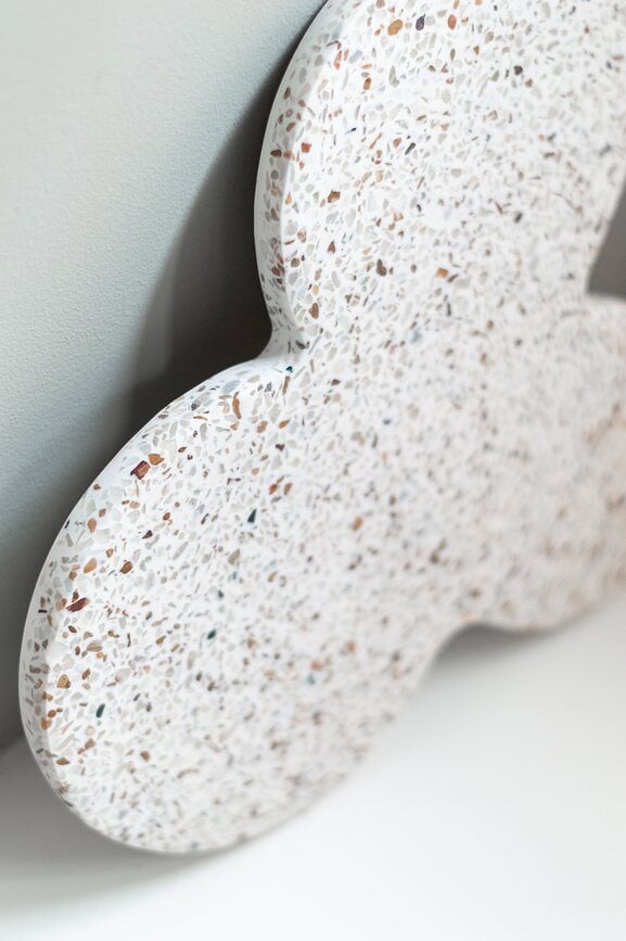 Bandeja decorativa Humdakin Milan Terrazzo, beige
