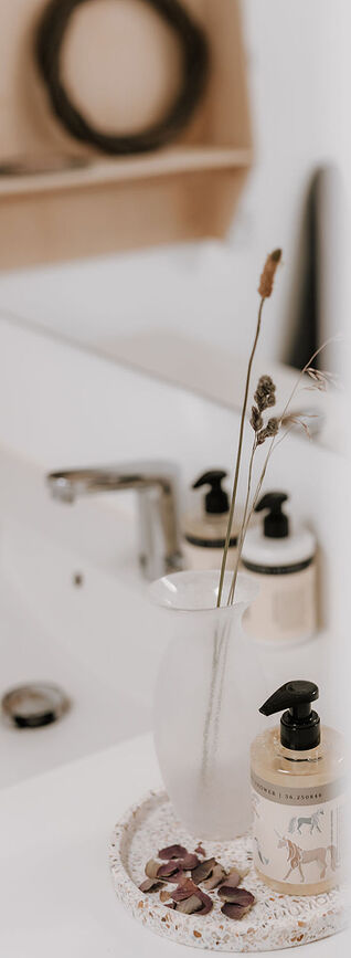 Bandeja decorativa Humdakin Terrazzo, 20 cm, beige