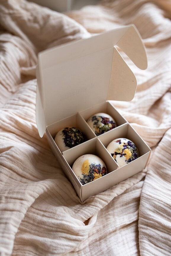 Bombas de Baño Humdakin Creamer, 4 unidades