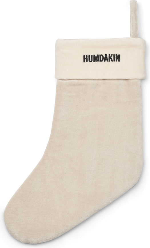 Calcetín navideño Humdakin Christmas, beige