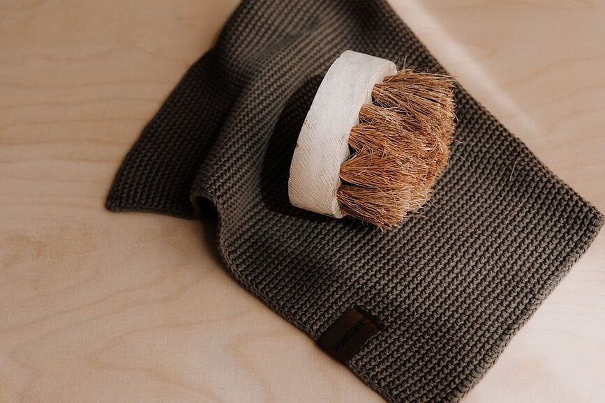 Cepillo universal de bambú Humdakin, 10 cm