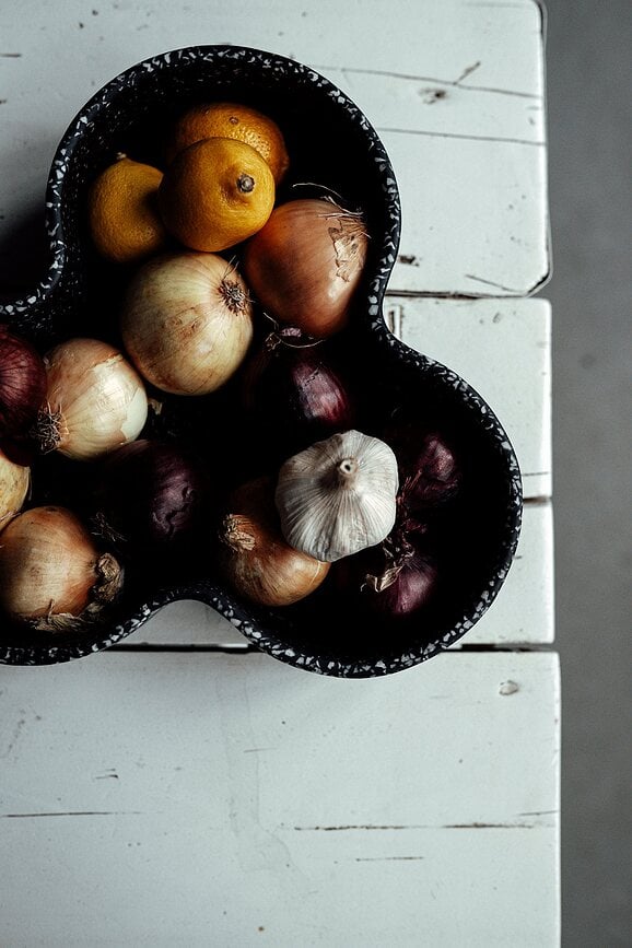 Fuente de Terrazzo Humdakin Pisa, 32 cm, beige