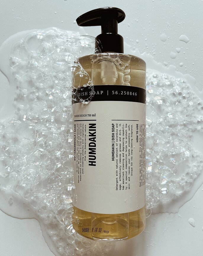 Jabón Lavavajillas Humdakin Caléndula y Salvia, 750 ml