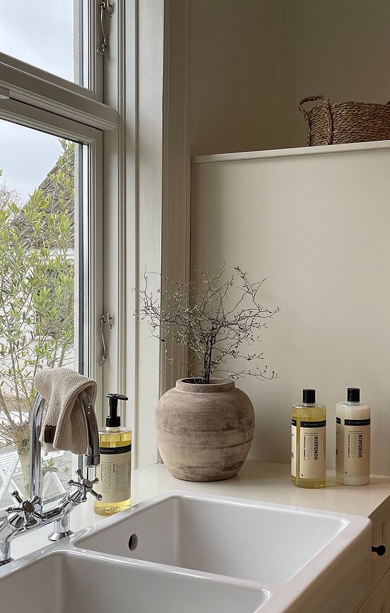 Jabón Líquido para Ropa Humdakin, semilla de algodón y rosa silvestre, 1 l