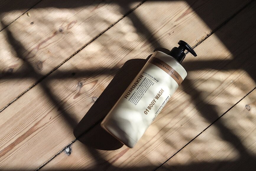 Gel de Ducha con manzanilla y espino amarillo Humdakin, 30 ml