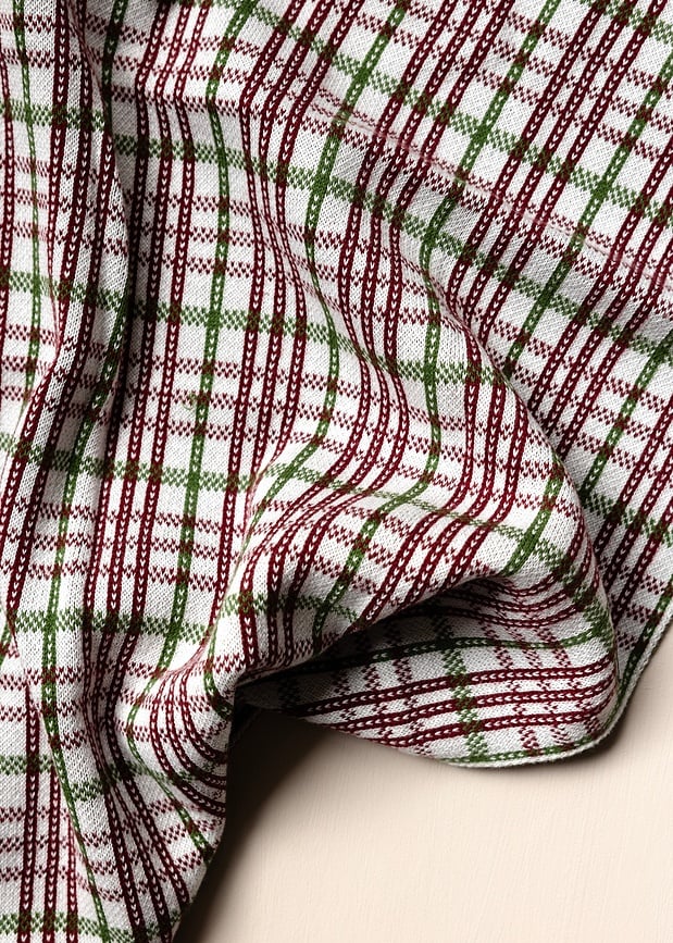 Humdakin 83 Knitted Christmas Kuhinjska Krpa pletena 45 x 70 cm crvena