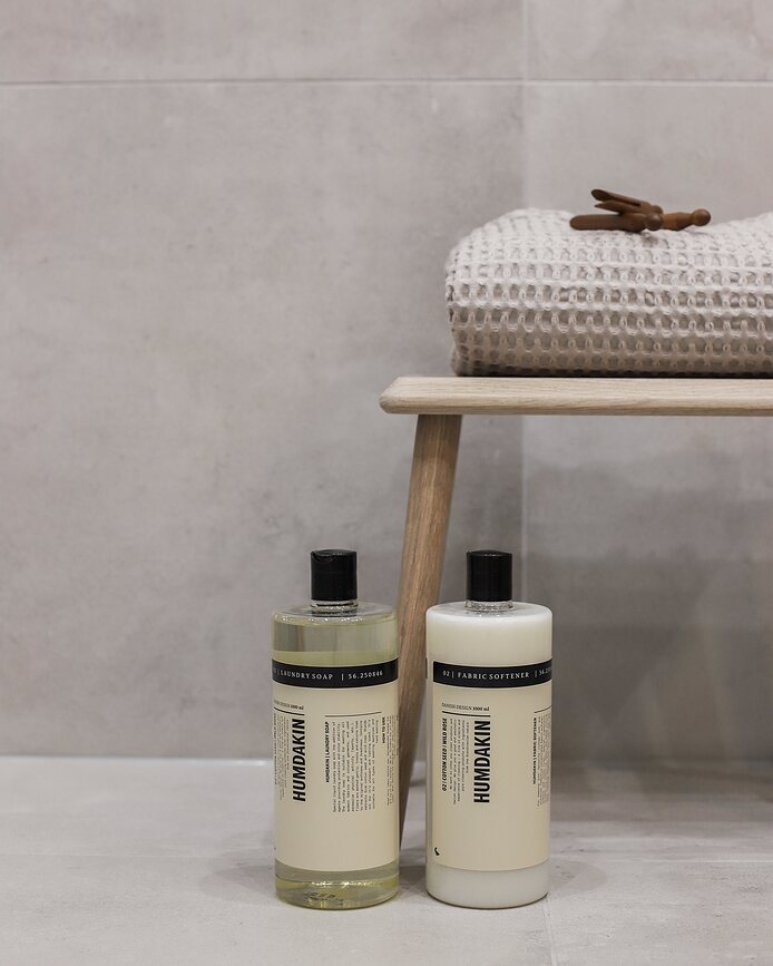 Humdakin Adoucissant, Graine de coton et Rose sauvage, 1000 ml