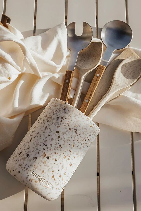 Humdakin Terrazzo Βάζο, 14 cm, πράσινο