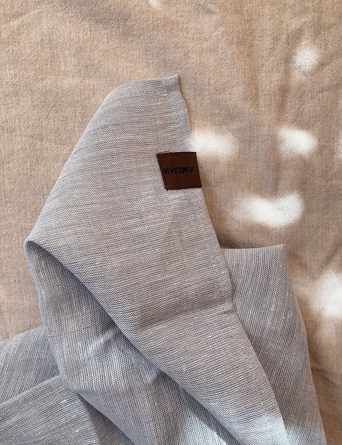 Humdakin Beach Kuhinjska Krpa 45 x 70 cm lanena plava