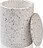 Humdakin Bologna Terrazzo Boîte de rangement avec couvercle, beige