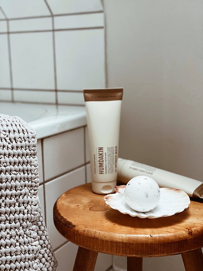 Humdakin Bombe de Bain, Pivoine et Rose