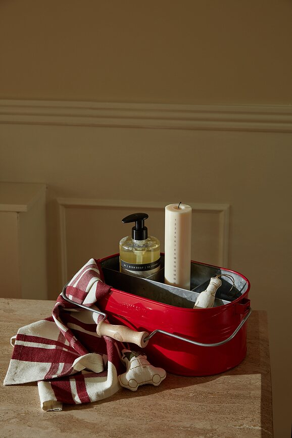 Humdakin Bougie 25 cm, rouge