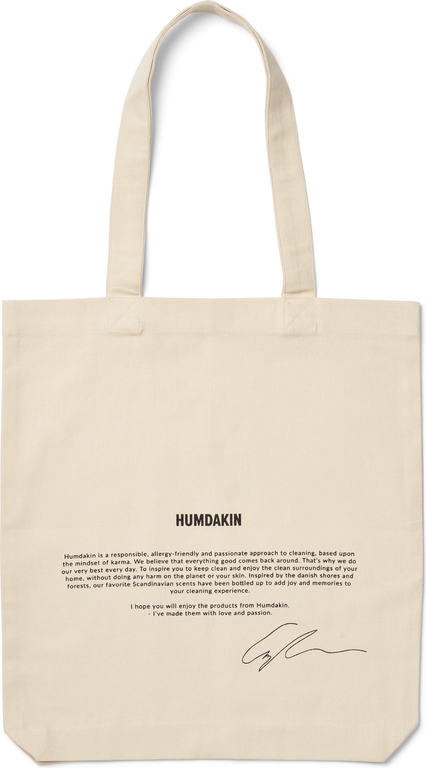 Humdakin Brand History Einkaufstasche