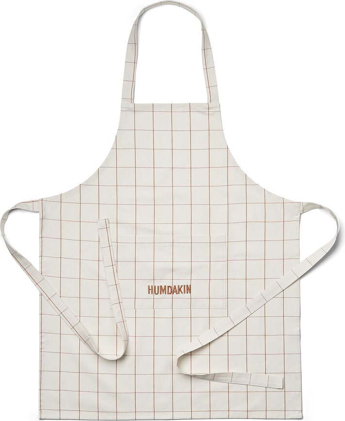 Humdakin Check Tablier, brun clair