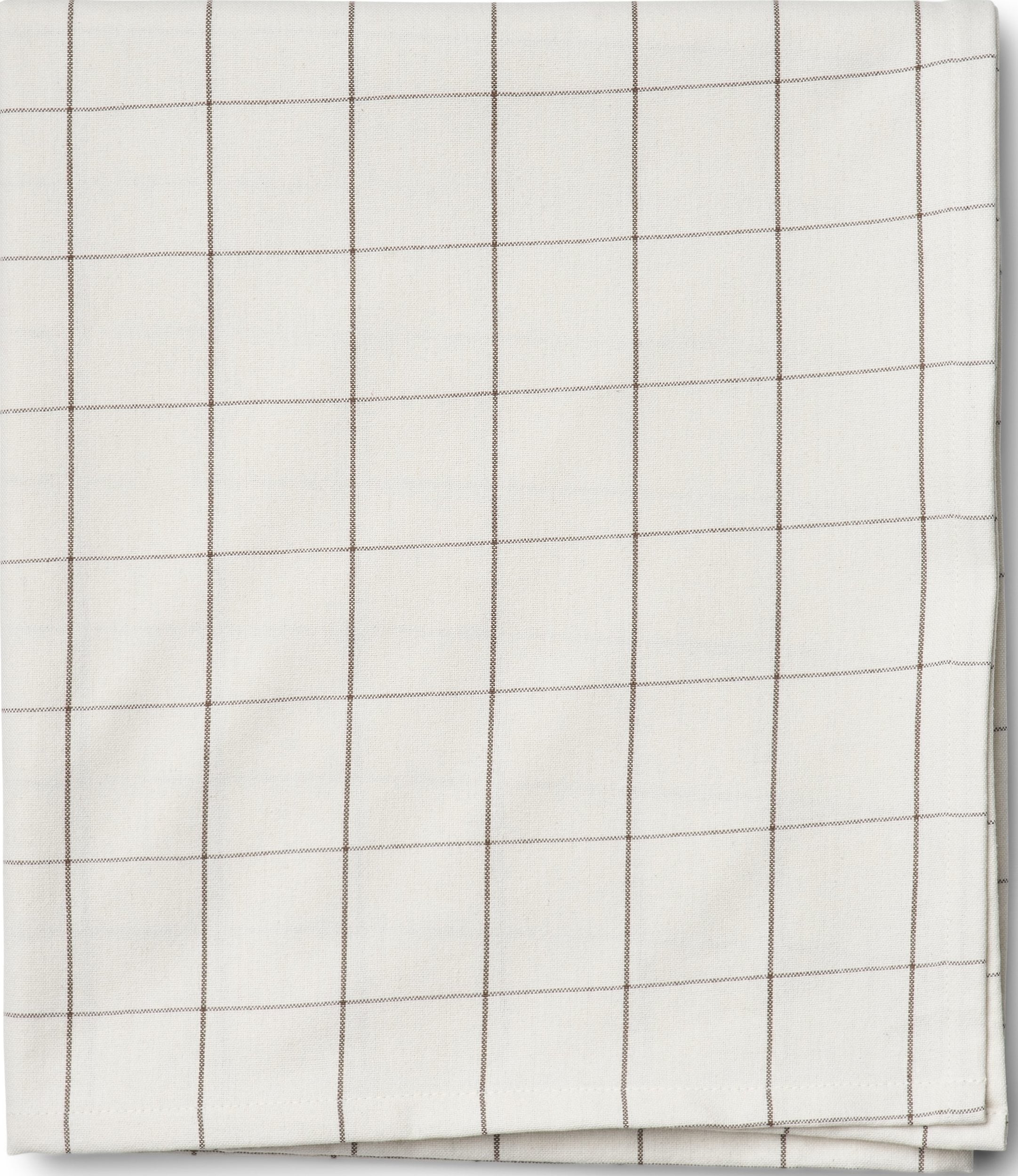 Humdakin Check Tischdecke 140 x 240 cm braun