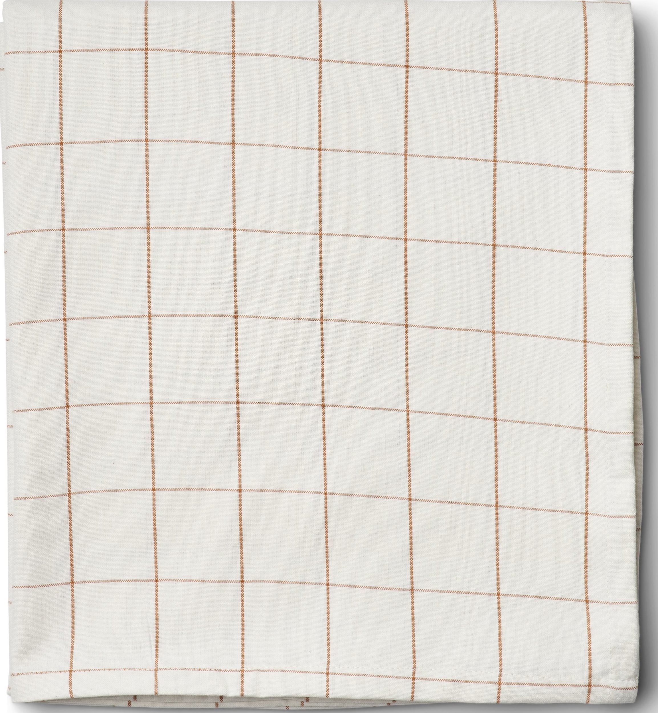 Humdakin Check Tischdecke 140 x 240 cm hellbraun