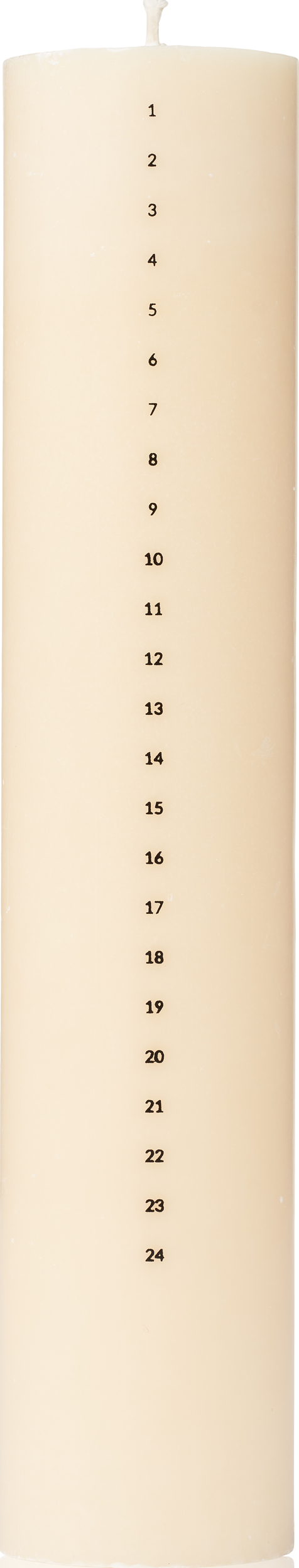 Humdakin Christmas Kerze 25 cm beige