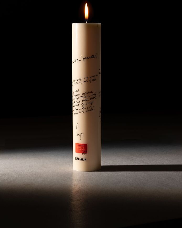 Humdakin Christmas Recipe of Traditions Sveča, 25 cm