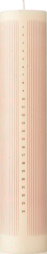 Humdakin Christmas Svijeća 25 cm kestenjasta