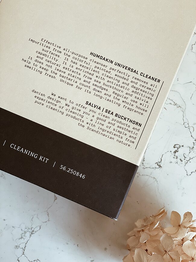 Humdakin Cleaning Kit Σετ Καθαρισμού, καθαριστικό γενικής χρήσης, με μπουκάλι ψεκασμού, 2 τμχ