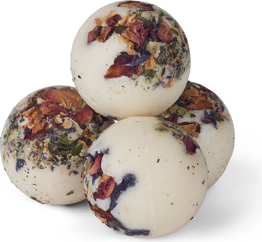 Humdakin Creamer Boules de Bain, Lot de 4