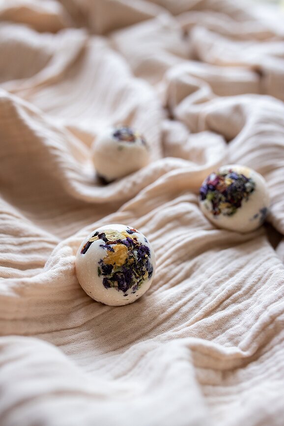 Humdakin Creamer Boules de Bain, Lot de 4