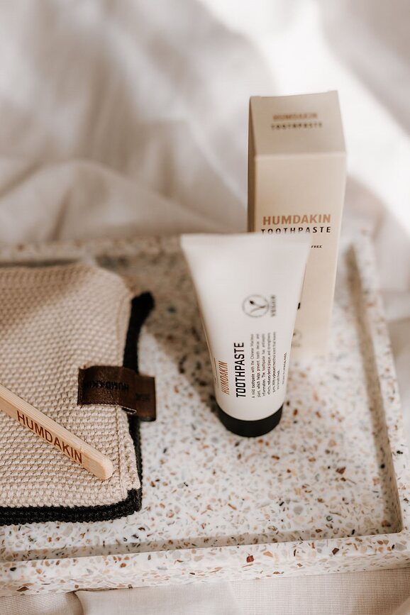 Humdakin Terrazzo Δίσκος Διακοσμητικός, 20 x 30 cm, μπεζ