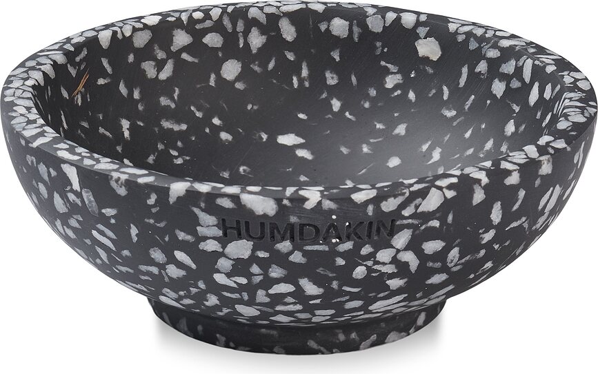 Humdakin Firenze Terrazzo Schale 13 cm schwarz