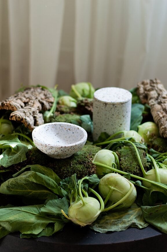 Humdakin Firenze Zdjela Terrazzo 13 cm crna