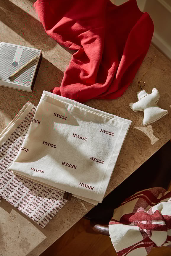 Humdakin Hygge Notes Kuhinjske Krpe 45 x 70 cm 2 kom.