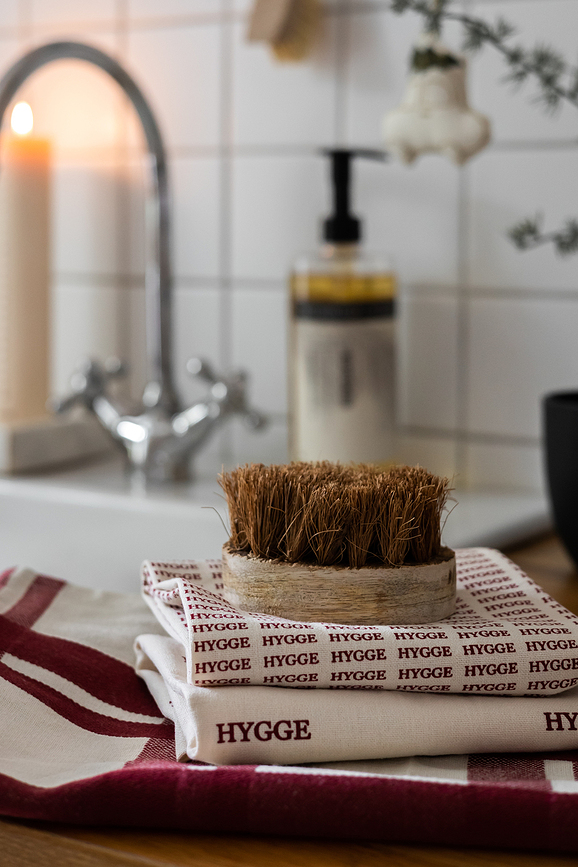 Humdakin Hygge Notes Torchons de Cuisine, 45 x 70 cm, Lot de 2