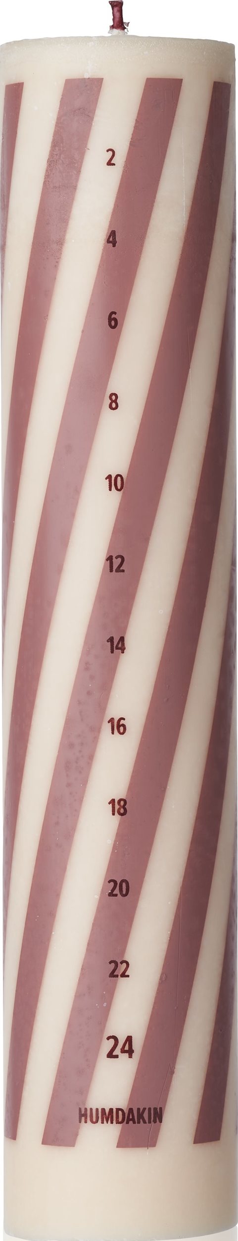 Humdakin Kerze 25 cm rot