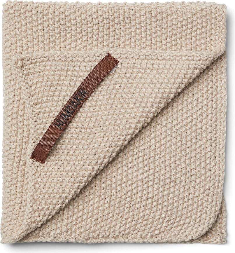Humdakin Knitted Chiffon à Vaisselle 28 x 28 cm, beige