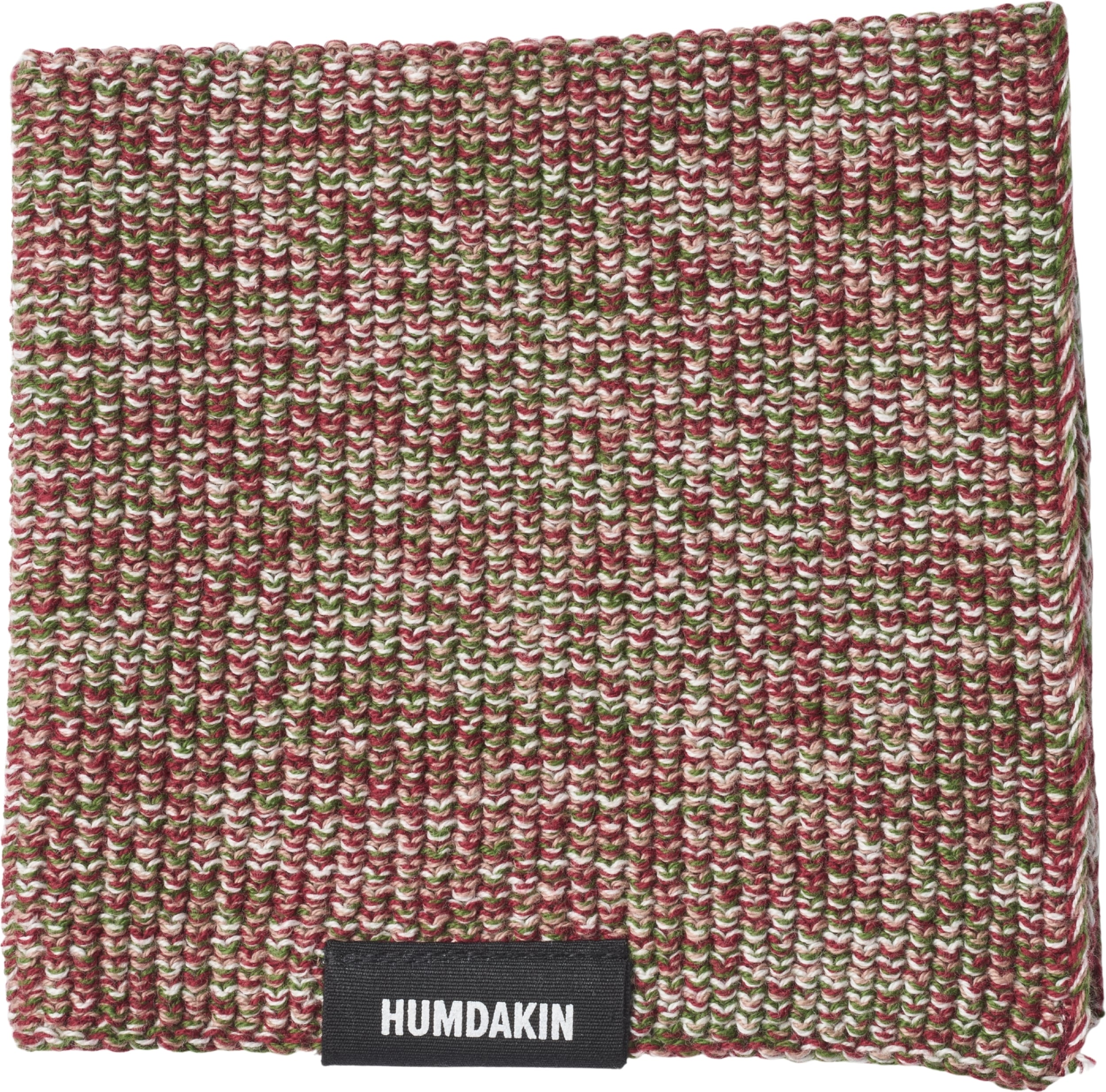 Humdakin Knitted Geschirrtuch 28 x 28 cm rot-grün