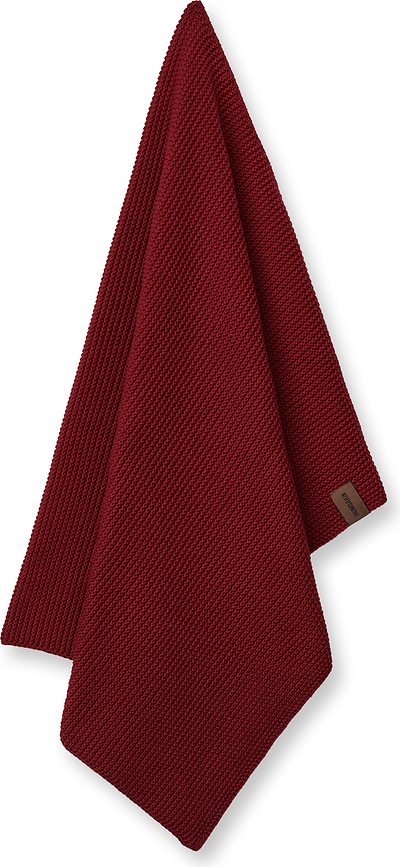 Humdakin Knitted Krpa kuhinjska pletena 45 x 70 cm kestenjasta