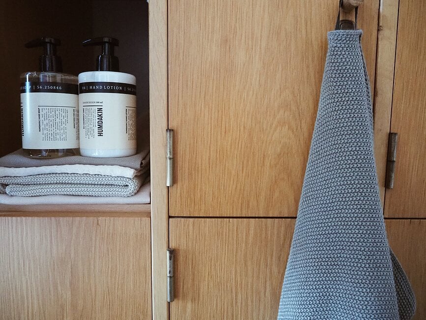 Humdakin Knitted Krpa 45 x 70 cm bež melanž