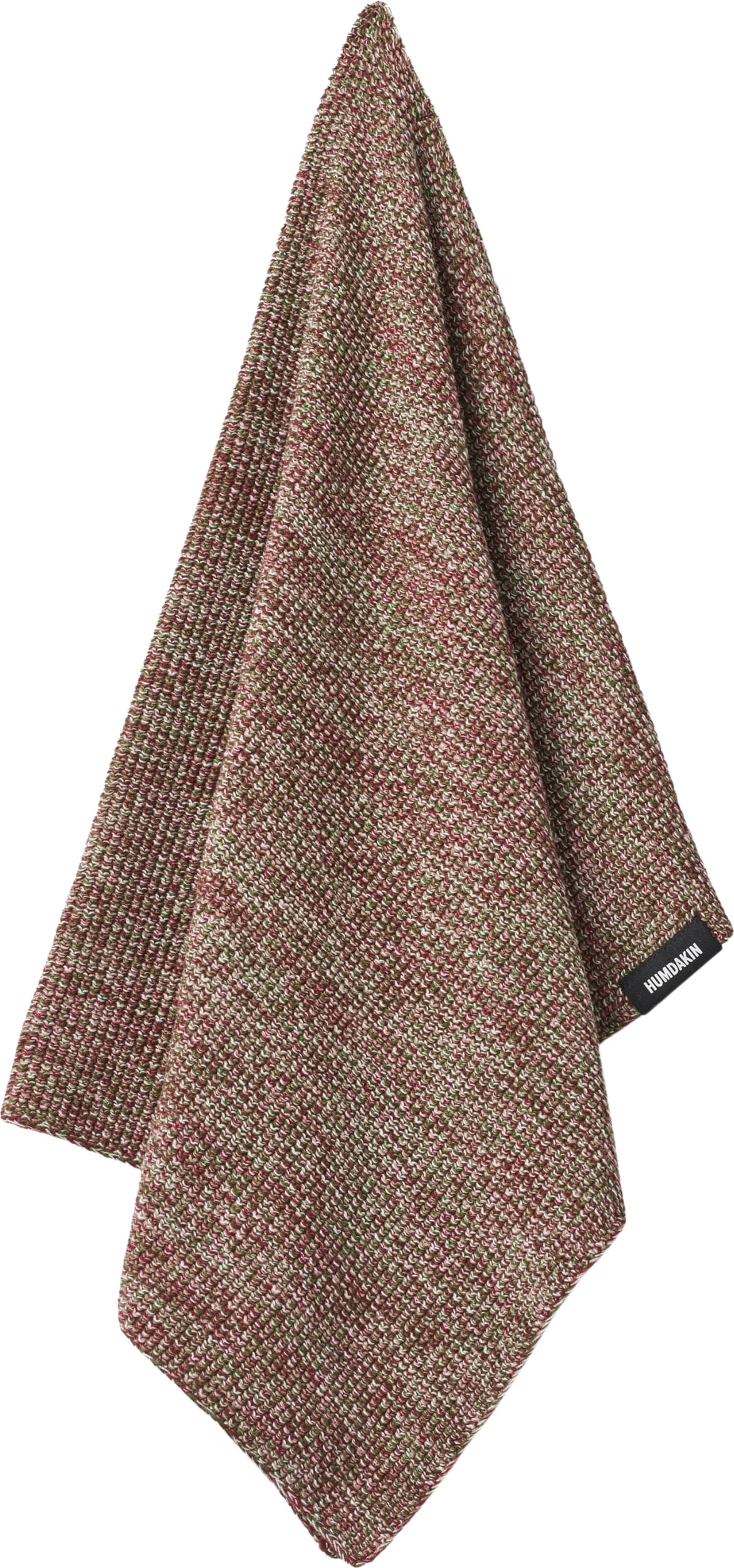 Humdakin Knitted Küchentuch 45 x 70 cm rot-grün