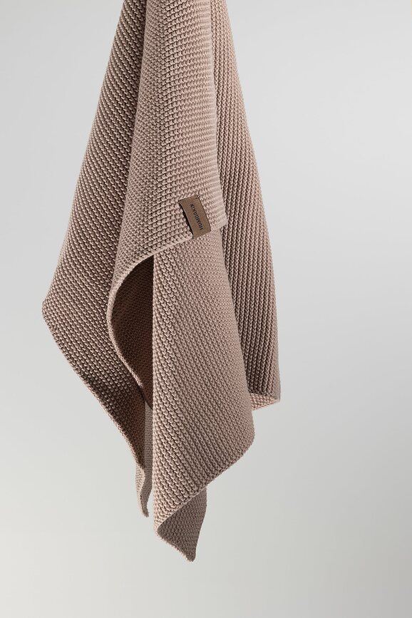 Humdakin Knitted Torchon de Cuisine, 45 x 70 cm, couleur charbon