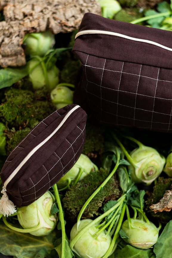 Humdakin Kozmetička Torbica 13 x 18 cm kakao